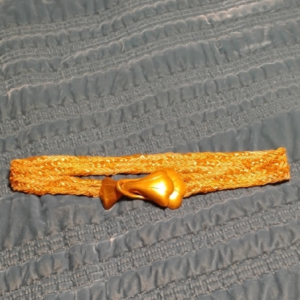 Elegant Gold Women's Belt